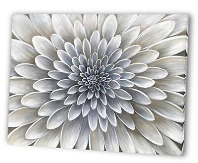 #ad Canvas Wall Art Painting Hand Painted Floral Canvas 20x28IN White Flower $63.84