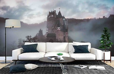 #ad 3D The Great Wall Tree Cloud Sky Self adhesive Removeable Wallpaper Wall Mural1 $224.99