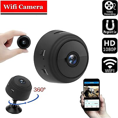 #ad #ad Mini Wireless Hidden Spy Camera Wifi IP Home Security 1080P HD Night Vision Cam $7.99