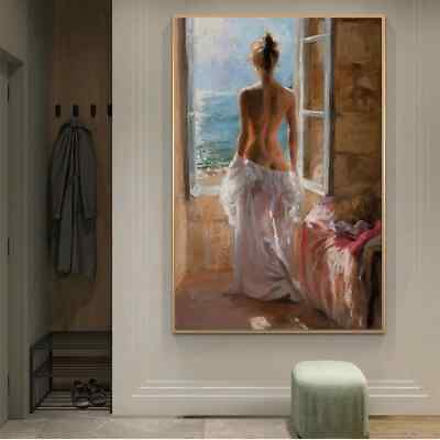 #ad Sexy Woman Canvas Painting Posters and Prints Canvas Mural Canvas Wall Art Decor $13.99