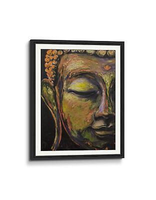 #ad 3D Print simulation hand painted texture on canvas painting Wall Art Colorful... $131.31