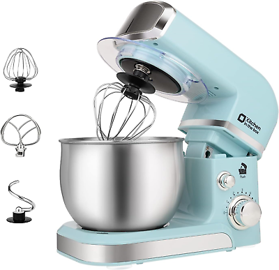 #ad Kitchen in the box Stand Mixer3.2Qt Small Electric Food Mixer6 Speeds Portable $78.03