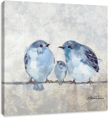 #ad Picture Bathroom Decor Wall Art Blue and Gray Walls Decoration Canvas Size 12quot;X $12.99