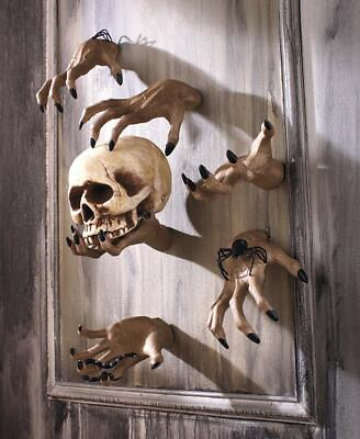 #ad #ad Creepy Hand Hanging Wall Door Decor Halloween Witch Zombie Decoration Ships Fast $24.99