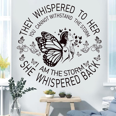 #ad Inspirational Quotes Wall Stickers Vinyl Removable Wall Decals Motivational Quot $7.08