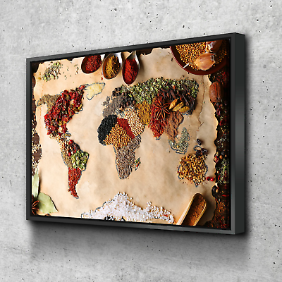#ad Kitchen Wall Art Kitchen Canvas Wall Art Kitchen Prints Kitchen Artwork $392.95