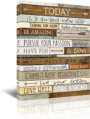 #ad Inspirational Wall Art for Office Quotes Theme Decor Women Motivational Canvas P $23.48