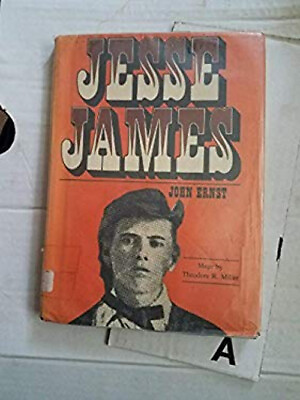 #ad Jesse James Hardcover John Ernst $9.60