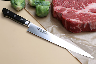 #ad Yoshihiro INOX Stain resistant Aus 10 Ice Hardened Sujihiki Slicer Chef knife $169.99