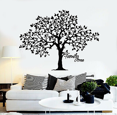 #ad #ad Vinyl Wall Decal Family Tree Branch Nature Living Room Idea Stickers g3118 $21.99