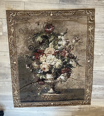 #ad fabric floral wall art canvas $17.70