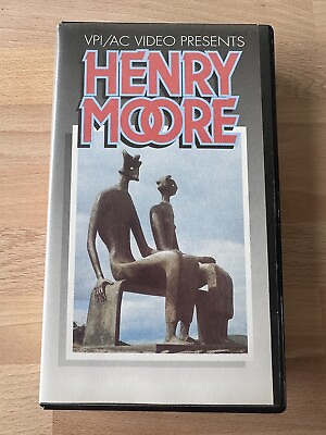 #ad Vintage Henry Moore VHS Tape Art Documentary Sculpture Sculptor 1989 VPI AC RARE $99.95
