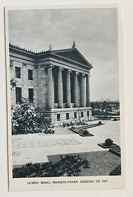 #ad Philadelphia PA Pennsylvania Museum Of Art North Wing Postcard $7.64