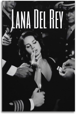 #ad Lana Del Rey Poster Decorative Painting Canvas Wall Posters and Art Picture Prin $6.88