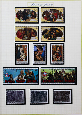 #ad Penrhyn Stamps Mint NH Collection Art Sets S S 1970#x27;s to 1980#x27;s $87.50