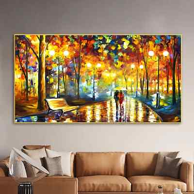 #ad #ad Canvas Print Abstract Landscape Canvas Painting Canvas Wall Art Home Decor Mural $26.79
