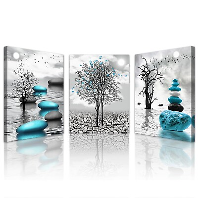 #ad Wall Decor For Living Room Canvas Wall Art For Bedroom Office Decoration Blac... $138.39