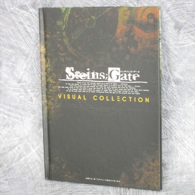 #ad STEINS GATE Visual Collection Art Ltd Booklet huke Xbox360 2009 Book $24.00