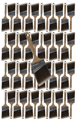 #ad 48PK 3 quot;Angle House WallTrim Paint Brush Set Home Exterior or Interior Brushes $149.99