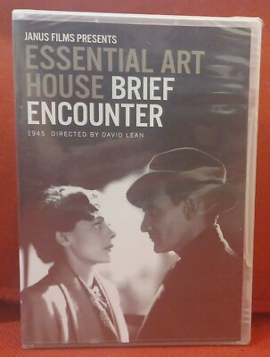#ad Criterion Essential Art House: Brief Encounter 1945 Janus Films DVD David Lean $11.99
