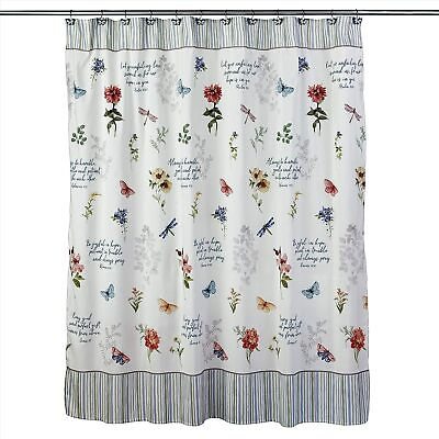 #ad SKL Home Inspirational Meadow Shower Curtain Multi $59.37