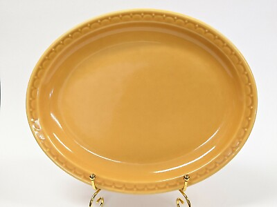 #ad Syscoware Southwest Restaurant Stoneware Yellow Oval Dinner Plate 11.5quot; $4.99
