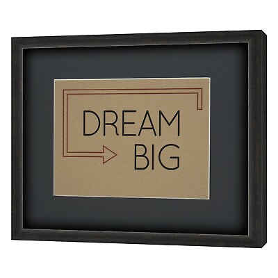 Dream Big Wall Art Inspirational Picture Framed Motivational Decor 15.5 X 13.5 $49.99
