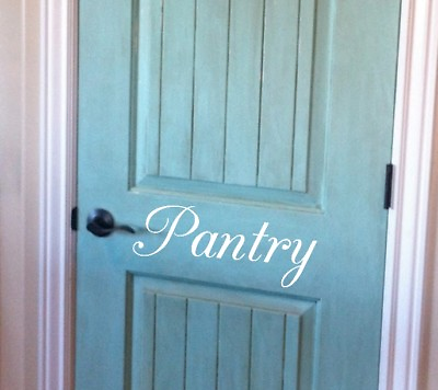 #ad Pantry Wall Vinyl Decal Sticker Kitchen Door Housewares Home Family Wall Art $11.00