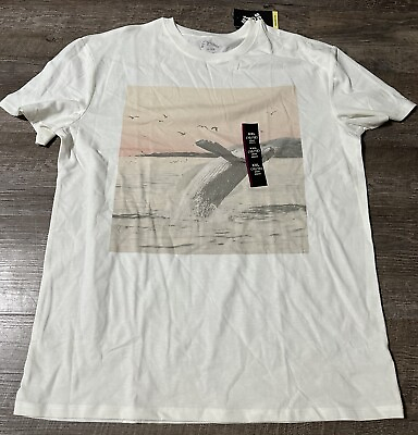 #ad Target Art Class Beautiful Whale Jump Sunset Tee Shirt Size XXL 16 18 New $7.95