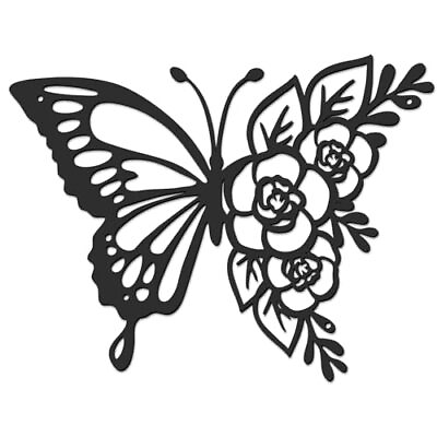 #ad Butterfly Wall Decor9inch Butterfly DecorationsButterfly Room DecorMetal B... $12.35