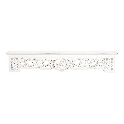#ad Fetco Home Decor Novelty 5 in x 30 in Wood Floating Shelf $33.04