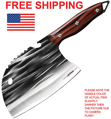 #ad #ad Viking knife Asian Kitchen Knife Butcher Chef Boning knife Cleaver Chopping Meat $14.99