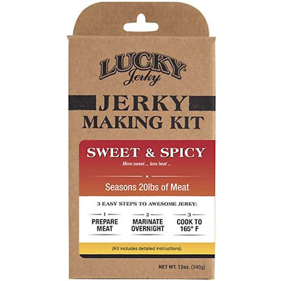 #ad #ad Lucky Jerky Sweet amp; Spicy Jerky Making Kit 12 Oz Box DIY for 20 lbs of Meat 7017 $17.95