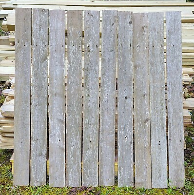 #ad 44quot; Reclaimed Cedar Wood 10 Fence Boards Rustic Projects Wall Accents Crafts $44.99