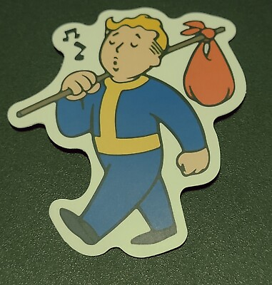 #ad Fallout Vinyl For Laptop Phone or Decal Placement 2.0quot;X2.0quot; $2.50