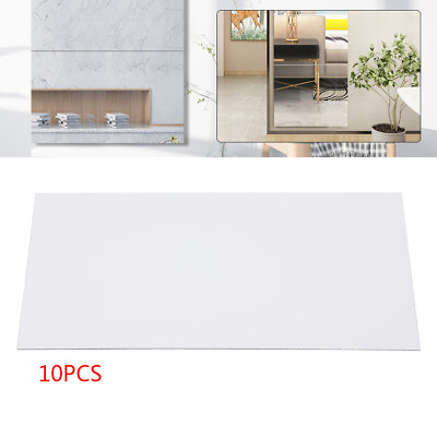 #ad 10 PCS Acrylic Wall Stickers DIY Wall Panel Art Decoration Background Home Room $10.78