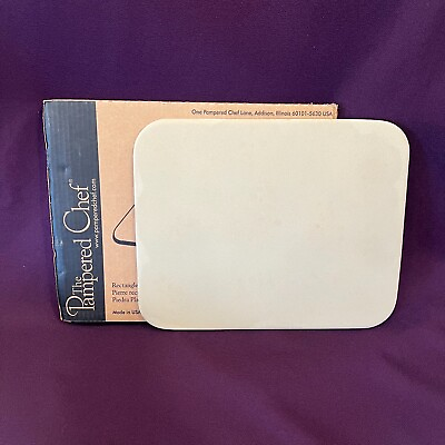 #ad The Pampered Chef Family Heritage Collection 12quot;x15quot; Rectangle Baking Stone 1350 $39.99