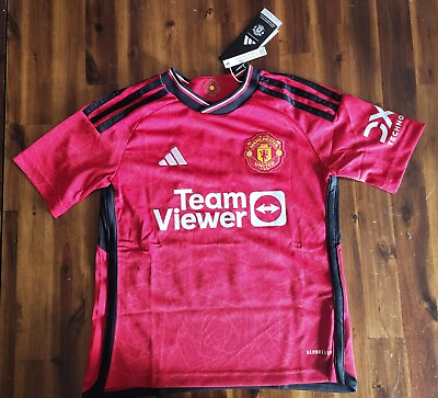 #ad Manchester United Jersey Home jersey..#18Casemiro Adidas Young Size Small $49.99