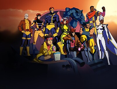 #ad New Art Print of the 2024 Promo Poster from the TV Series quot;X Men #x27;97quot; $32.99