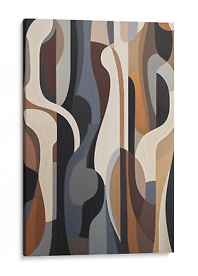 #ad Elegant Abstract Swirls Canvas Art Print Modern Home Decor Wall Art $171.99
