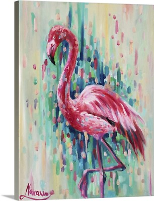 #ad Flamingo Pose Canvas Wall Art Print Flamingo Home Decor $149.99