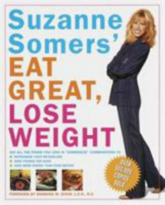 #ad Suzanne Somers#x27; Eat Great Lose Weight: Eat All the Foods You Love in quot;Somersize $7.19