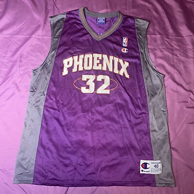 #ad Vintage Retro Champion Jason Kidd Phoenix Suns #32 NBA Jersey Mens M Size 40 $29.97