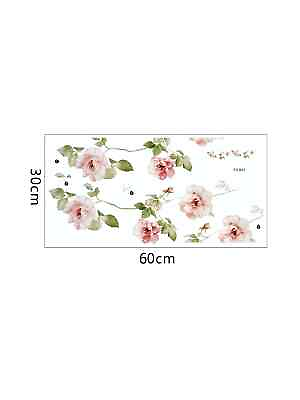 #ad Flowers Vine Wall Sticker Decorative Wall Art Decal Creative Design for Home $7.64