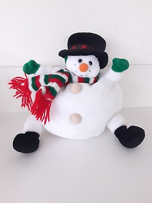 #ad #ad Plush Snowman Figure Christmas Decor 🎄 $3.00