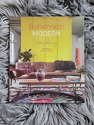 #ad Bohemian Modern Interior Design Book. Hard Cover. Emily Henson. $20.00