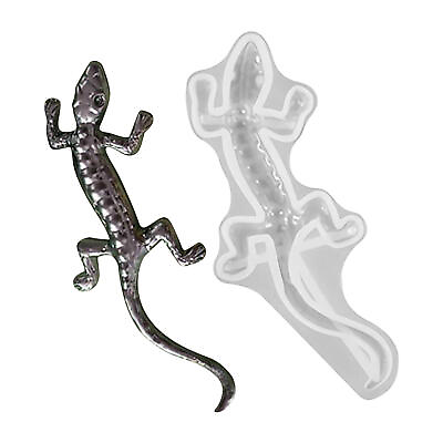 #ad #ad Lizard Resin Casting Silicone Mold Wall Art DIY Animal Epoxy Casting Craft Mould $8.27