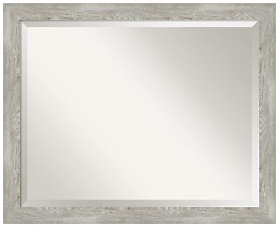 #ad Amanti Art Bathroom Mirror Dove Greywash Narrow Wall Mirror for use as Bathro... $66.15