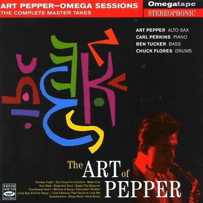 #ad Art Pepper The Art Of Pepper Omega Sessions The Complete Master Takes $19.98