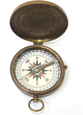 #ad #ad American Compass Antique Vintage Brass Compass Rustic Vintage Home Decor Gifts $25.62